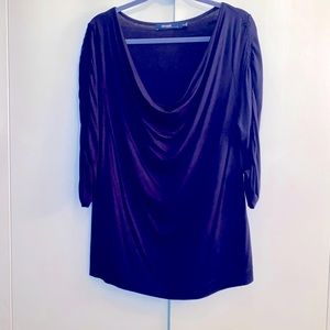 Eloquii Cowl Neck Top